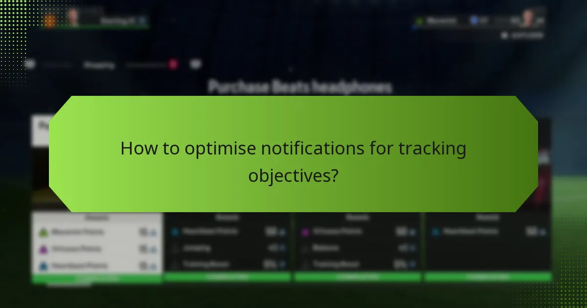 How to use in-game features for tracking?