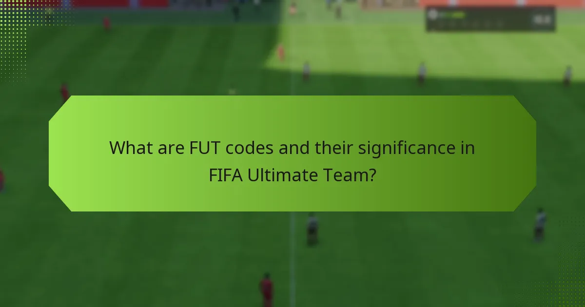 Which partnerships provide FUT codes?